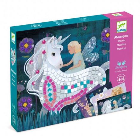 Mozaic Unicornul fermecat, Djeco - poza 1