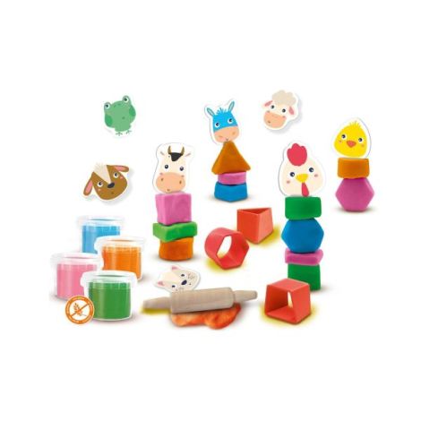My first - Animale din plastilina de stivuit - poza 3