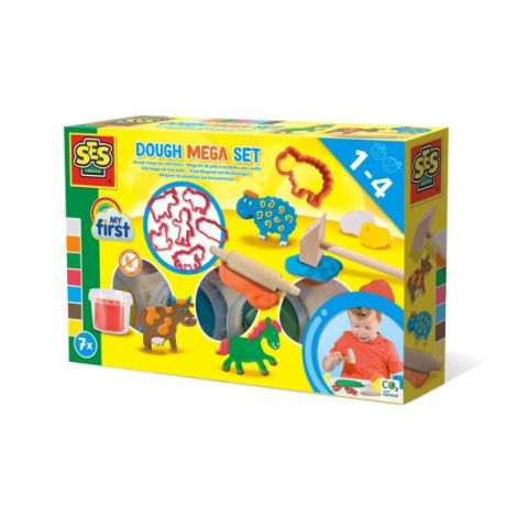 My first - Mega set de plastilina cu unelte - poza 1