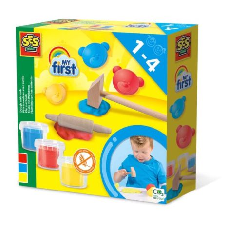 My first - Plastilina cu instrumente 3 x 90 gr - poza 1