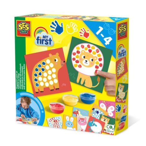 My first - Set acuarele pentru degete si tablouri - poza 1