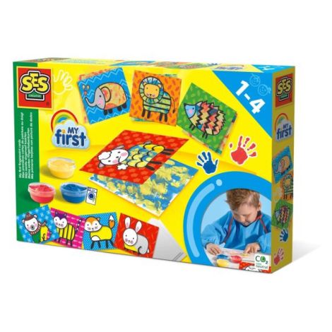 My first - Set acuarele pentru degetele si carduri - poza 1
