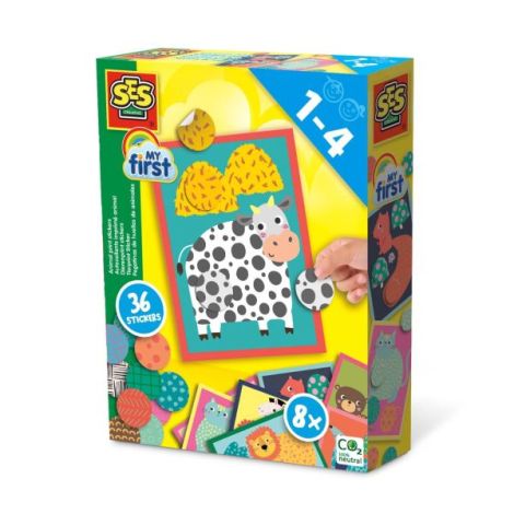 My first - Set creativ animale autocolante - poza 1