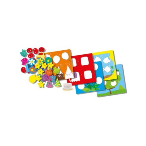 My first - Set creativ de lipit forme - poza 3