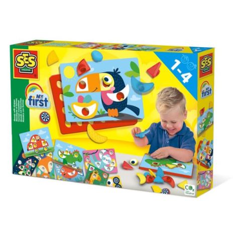 My first - Set creativ mozaic cu butoni mari - poza 1