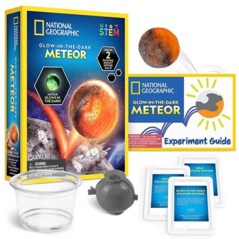 National Geographic - Kit Creativ Meteorit Care Straluceste In Intuneric - poza 2