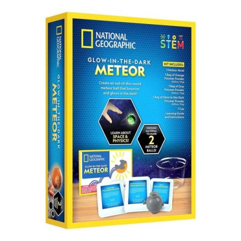 National Geographic - Kit Creativ Meteorit Care Straluceste In Intuneric - poza 5