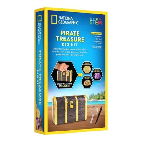 National Geographic - Kit creativ sa cautam comoara piratului - poza 3