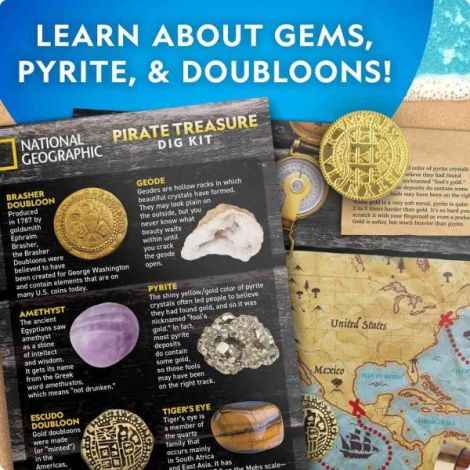 National Geographic - Kit creativ sa cautam comoara piratului - poza 5
