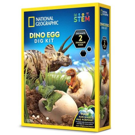 National Geographic - Set educativ Descoperirea oualor preistorice in expeditia dinozaurilor - poza 1