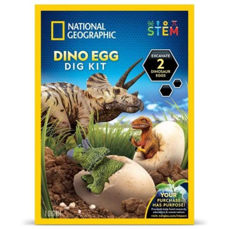 National Geographic - Set educativ Descoperirea oualor preistorice in expeditia dinozaurilor - poza 3