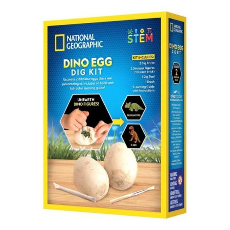 National Geographic - Set educativ Descoperirea oualor preistorice in expeditia dinozaurilor - poza 4