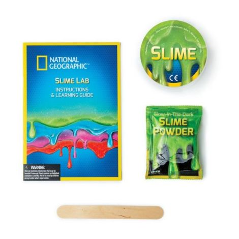 National Geographic - Set educativ Laboratorul de slime fosforescent - poza 3