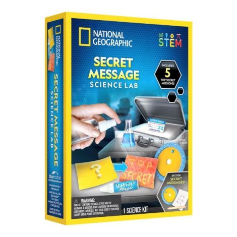 National Geographic - Set educativ Laboratorul mesajelor secrete stiinta si mister - poza 3