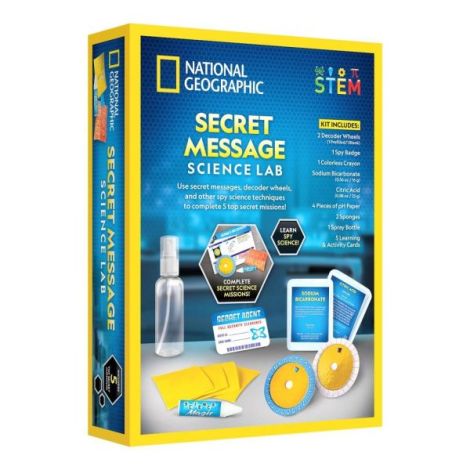 National Geographic - Set educativ Laboratorul mesajelor secrete stiinta si mister - poza 4