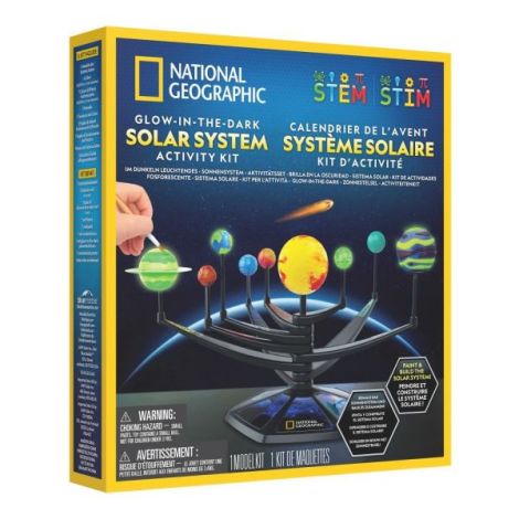 National Geographic - Set educativ Sistemul Solar planete fosforescente - poza 1
