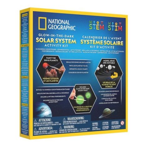 National Geographic - Set educativ Sistemul Solar planete fosforescente - poza 2