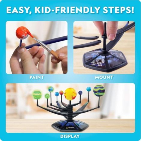 National Geographic - Set educativ Sistemul Solar planete fosforescente - poza 5