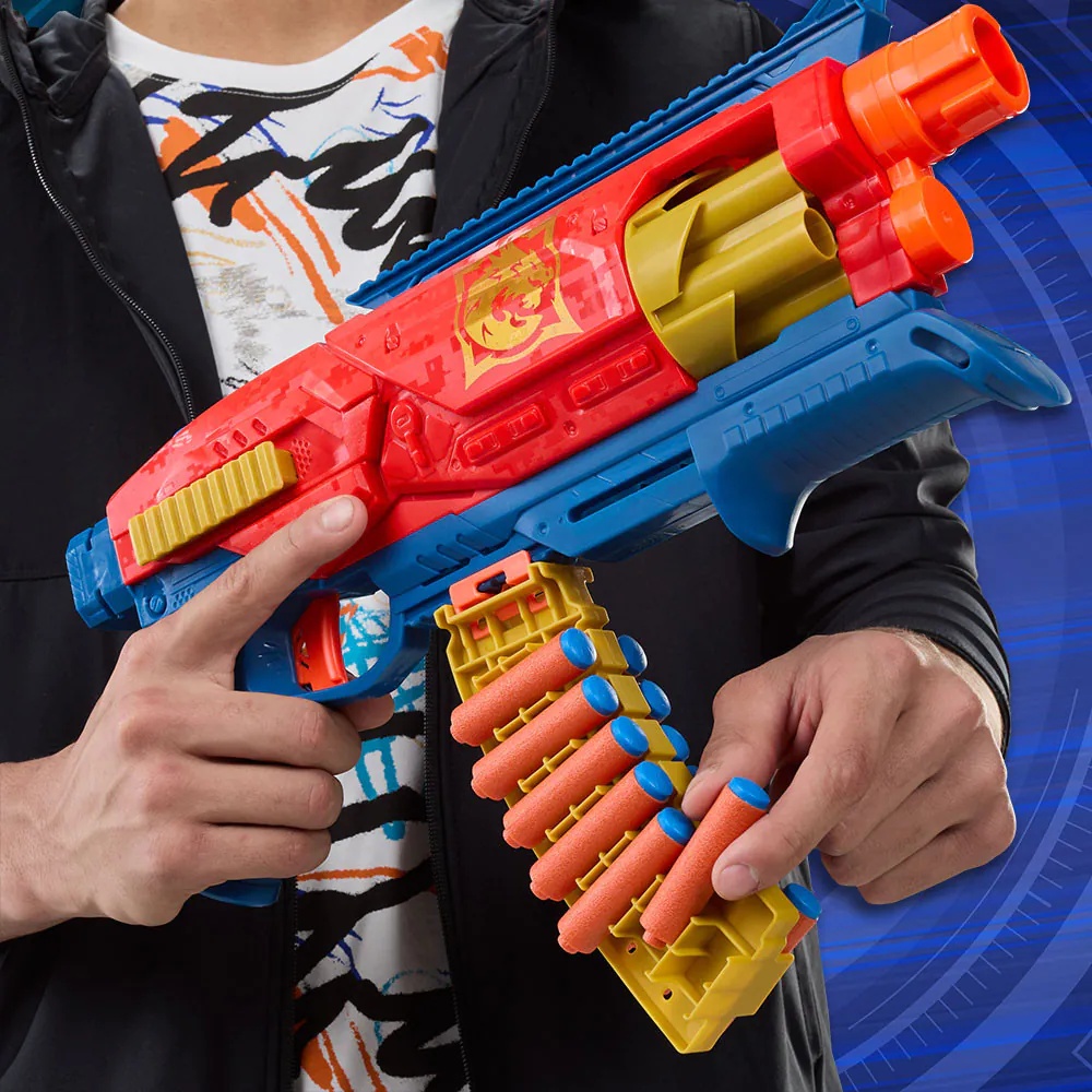 NERF Loadout Shadowspeed Recon Blaster Pompare cu Tambur - poza 4