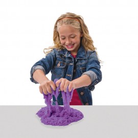 Nisip Kinetic Colorat - Mov 397 g - Kinetic Sand - poza 4