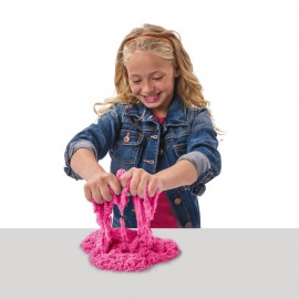 Nisip Kinetic Colorat - Roz 397 g - Kinetic Sand - poza 4