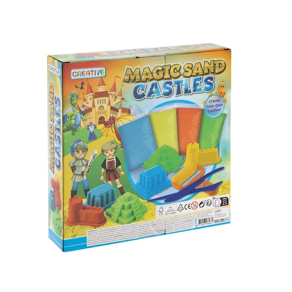 Nisip magic cu forme pentru castel din nisip - poza 2