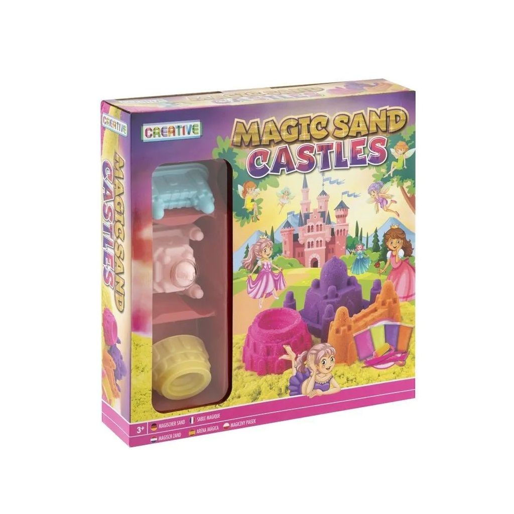 Nisip magic cu forme pentru castel din nisip - poza 3
