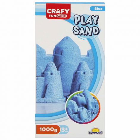 Nisip pentru modelaj Fun Sand 1000 gr culoare Albastru - poza 2