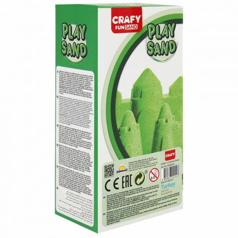 Nisip pentru modelaj Fun Sand 1000 gr culoare Verde - poza 3