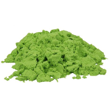 Nisip senzorial modelabil Fun Sand 350 gr Verde si 3 unelte de modelat CRAFTY CFS01000454 - poza 5