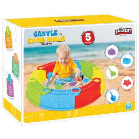 Nisipar pentru copii Pilsan Sand Castle Mould - poza 2