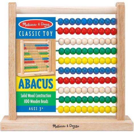 Numaratoare clasica din lemn, Melissa and Doug 0493 - poza 1