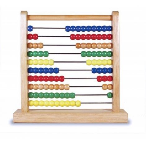 Numaratoare clasica din lemn, Melissa and Doug 0493 - poza 2
