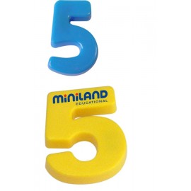 Numere magnetice mari 68 piese - Miniland - poza 4