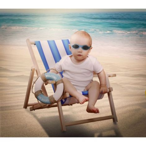 Ochelari cu protectie UV Dooky BabyBanz Blue Stars - poza 4