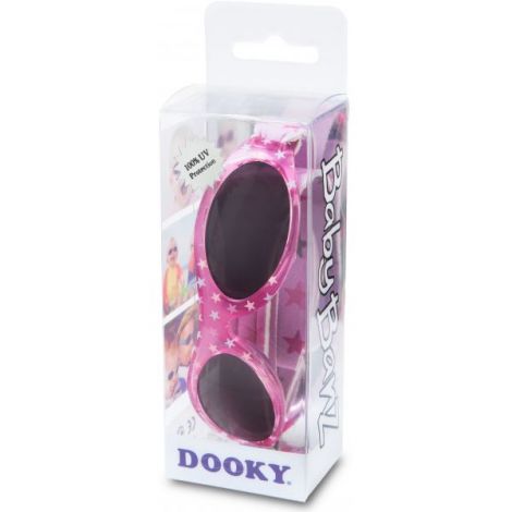 Ochelari cu protectie UV Dooky BabyBanz Pink Stars - poza 2