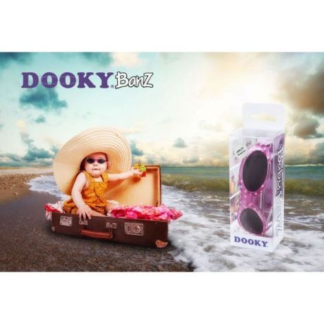 Ochelari cu protectie UV Dooky BabyBanz Pink Stars - poza 3