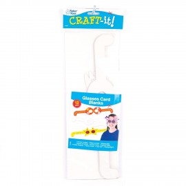 Ochelari din carton de decorat - Baker Ross - poza 3
