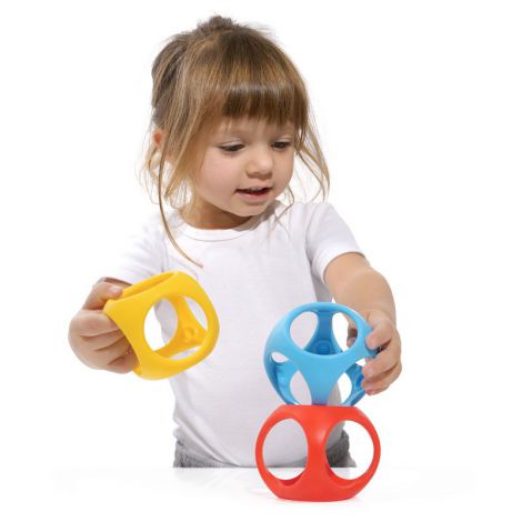 Oibo - set 3 jucarii senzoriale flexibile - poza 2