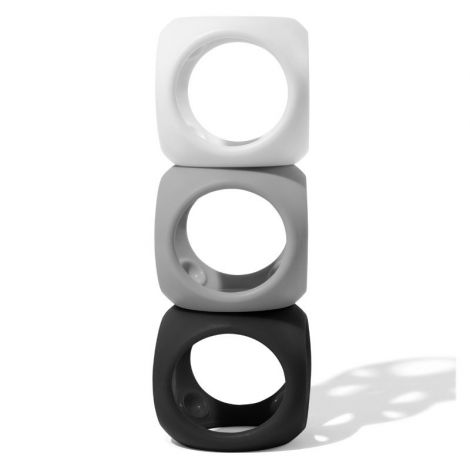 Oibo - set 3 jucarii senzoriale flexibile (monocrom) - poza 4