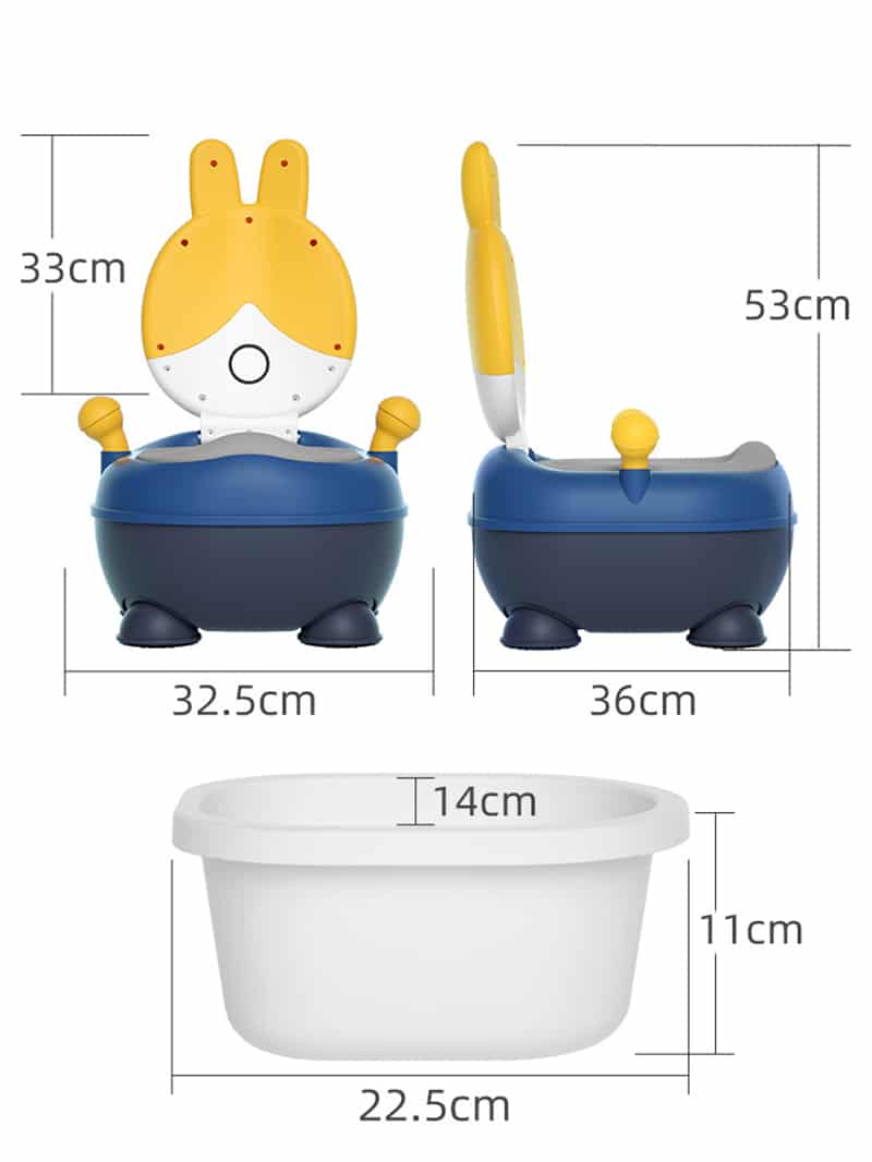 Olita Pentru Bebelusi 2 in 1 Little Rabbit Galben - poza 5