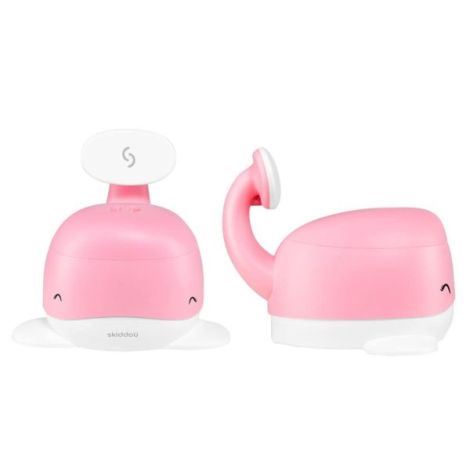 Olita pentru copii, Pottili, Skiddou, balenuta, cu capac, Keep pink, Roz - poza 4