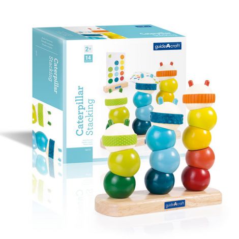 Omizi colorate de stivuit, Guidecraft - poza 1