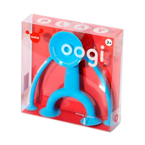 Oogi (albastru) - Omuletul flexibil cu ventuze - poza 1