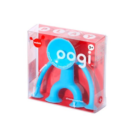Oogi Junior (albastru) - Mini omuletul flexibil cu ventuze - poza 1