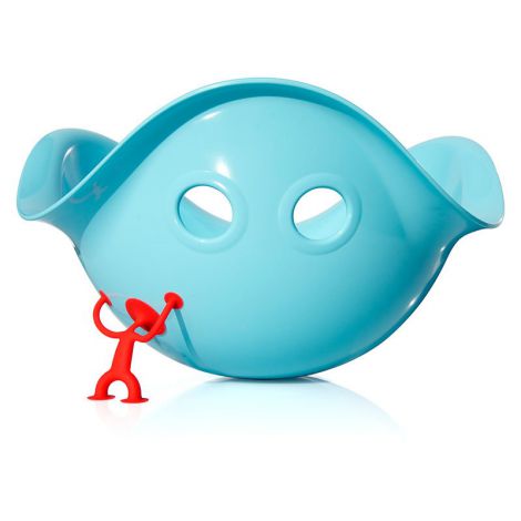 Oogi Junior (rosu) - Mini omuletul flexibil cu ventuze - poza 4