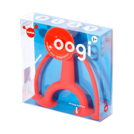 Oogi (rosu) - Omuletul flexibil cu ventuze - poza 1