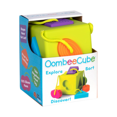 OombeeCube , Cub senzorial educativ cu forme din silicon - poza 1