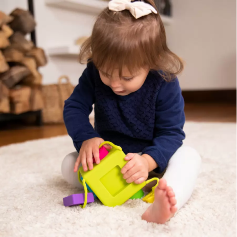 OombeeCube , Cub senzorial educativ cu forme din silicon - poza 4