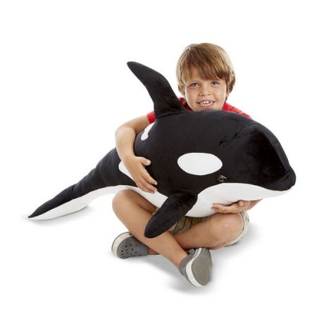 Orca gigant din plus - Melissa and Doug - poza 3